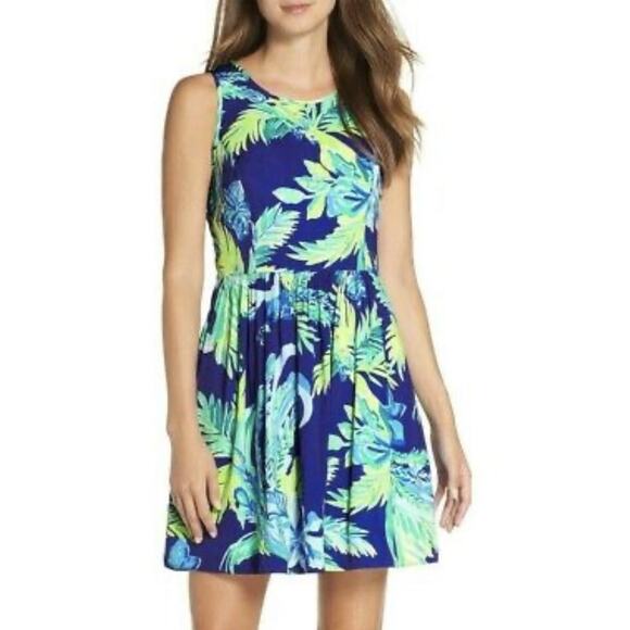 Lilly Pulitzer Kassia Twilight Blue Nest to Nothing Dress - Picture 2 of 12